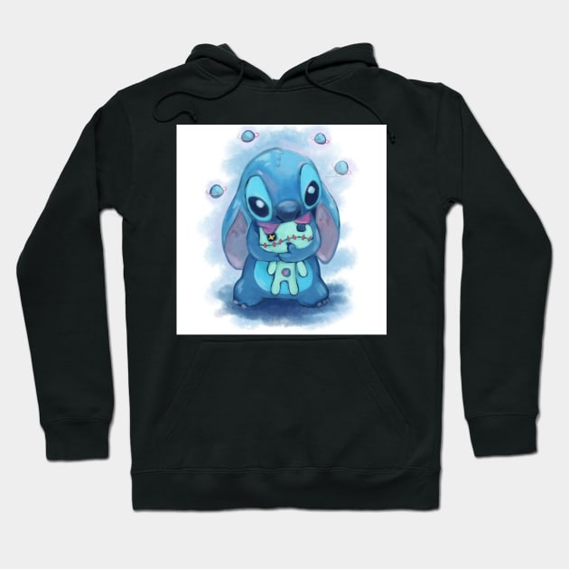 Stitch Hoodie by Noamdelf06